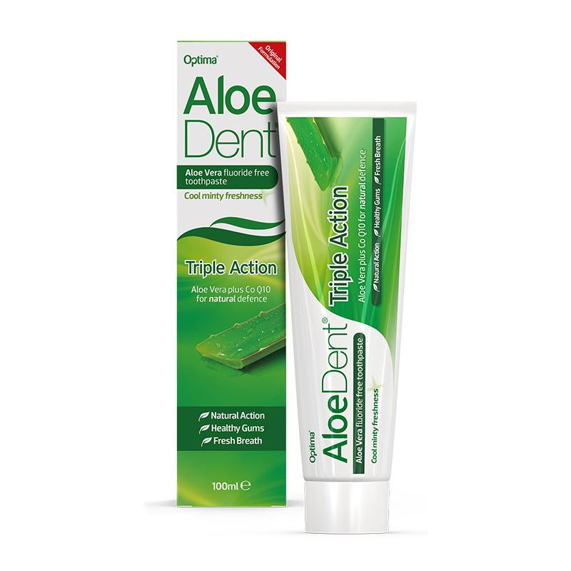 Triple Action Aloe Vera Toothpaste Fluoride Free