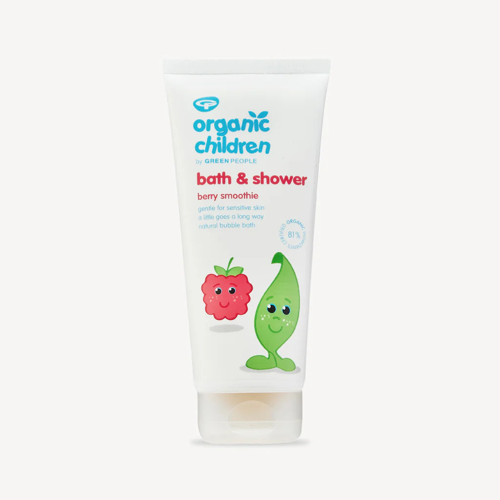 Organic Children Berry Smoothie Bath & Shower Bubble Bath