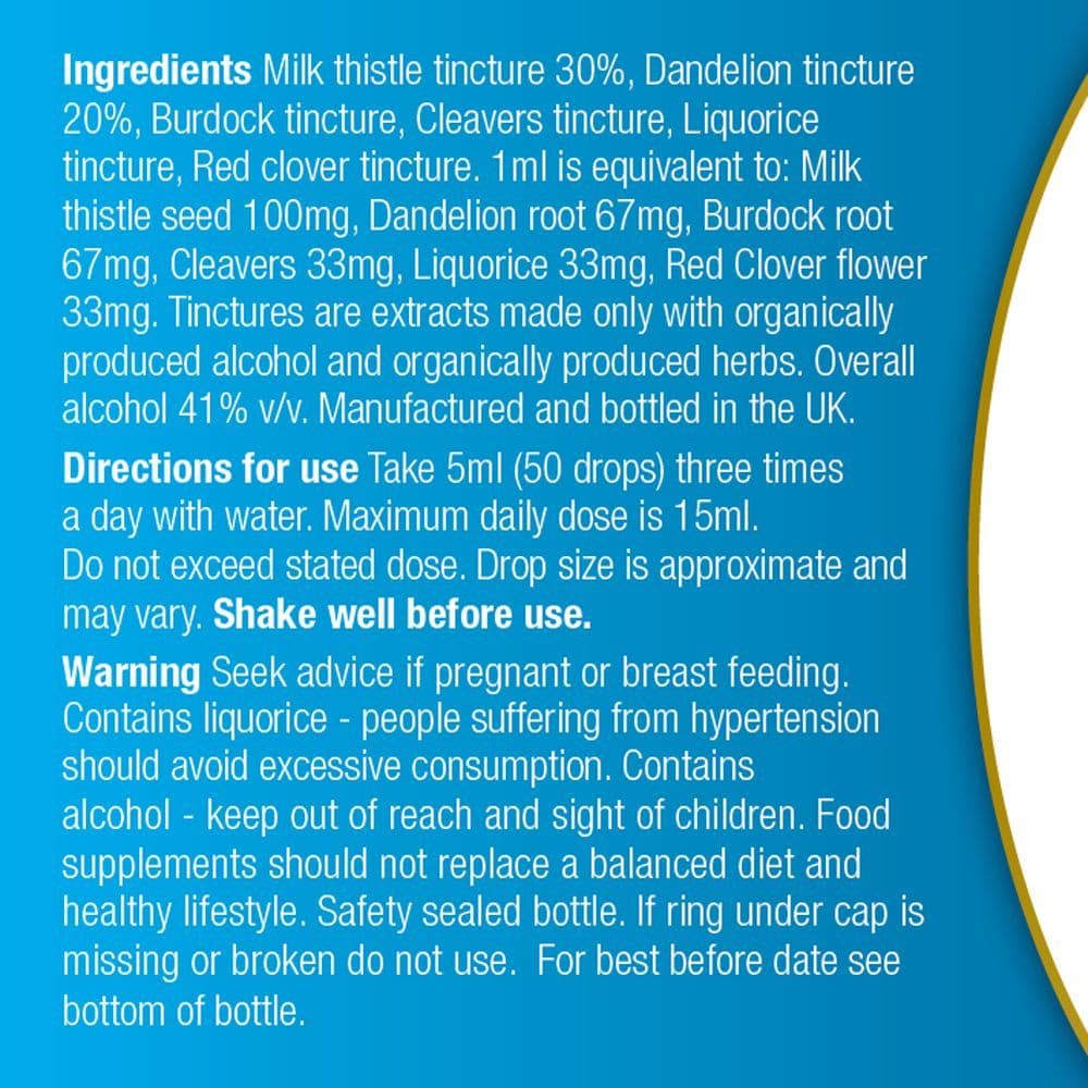 Organic CleanseHerb Tincture