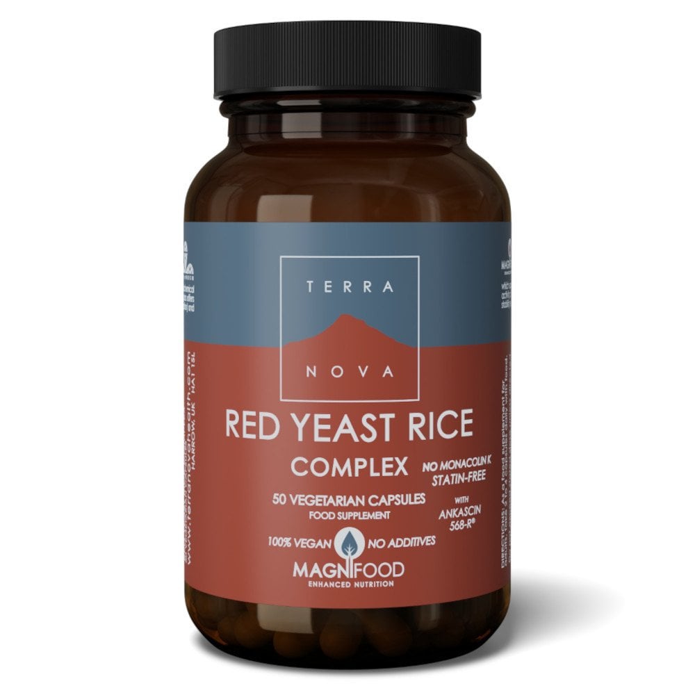 Red Yeast Rice, CoQ10, and Bergamot Complex 50 Capsules