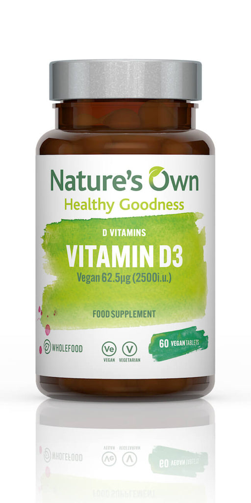 Wholefood Vitamin D3 Vegan 2500iu
