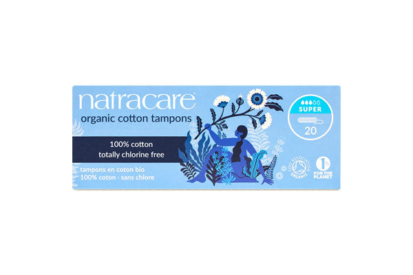 Organic Cotton Tampons - Super