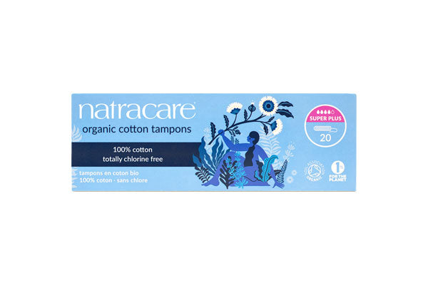 Organic Cotton Tampons - Super Plus