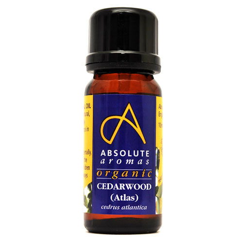 Absolute Aromas Cedarwood (Atlas) Organic Essential Oil 10ml