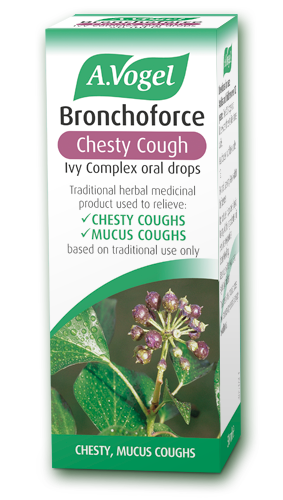 Bronchoforce Chesty Cough Ivy Complex Oral Drops