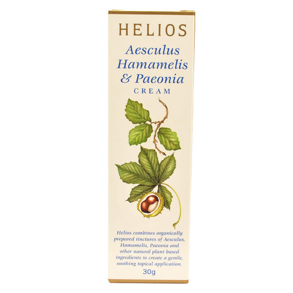 Helios Homeopathy Aesculus Hamamelis and Paeonia Cream 30g