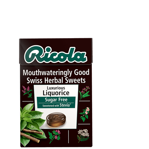 Swiss Herbal Sweets Luxurious Liquorice Sugar Free