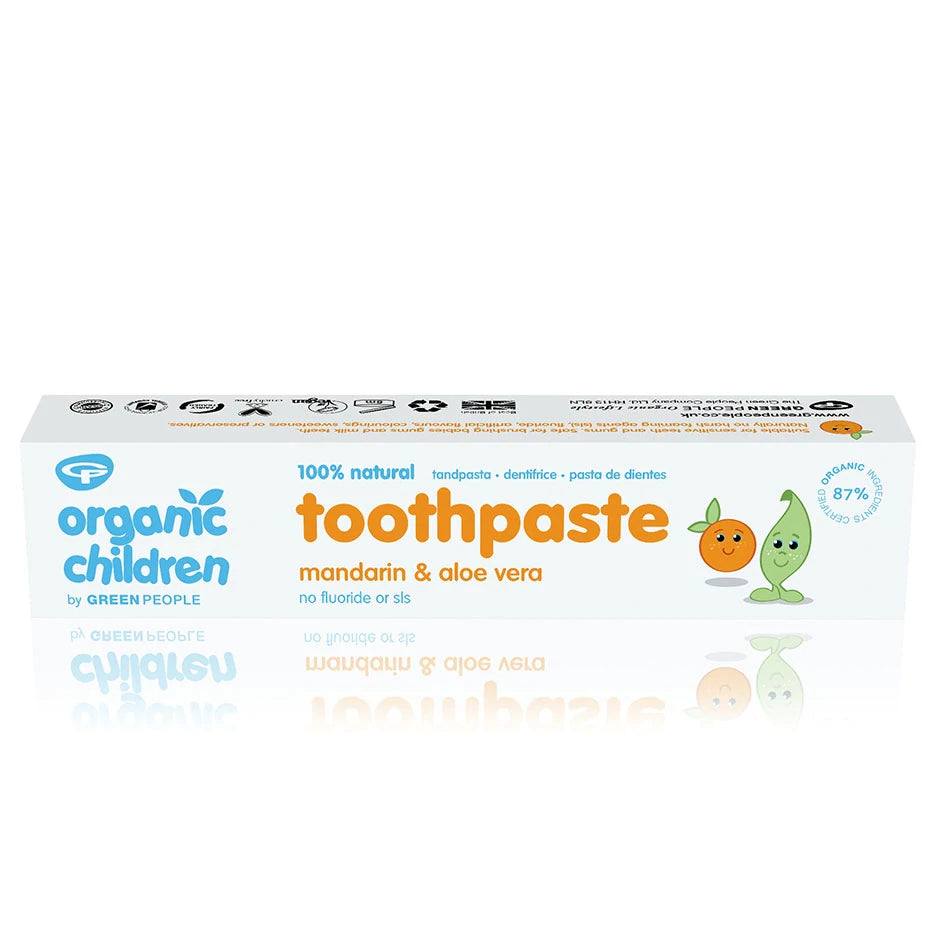 Organic Childrens Mandarin Toothpaste