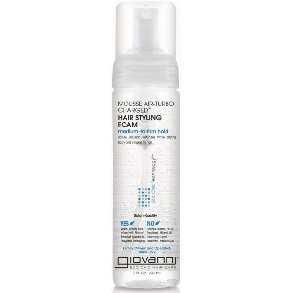 Natural Mousse Hair Styling Foam