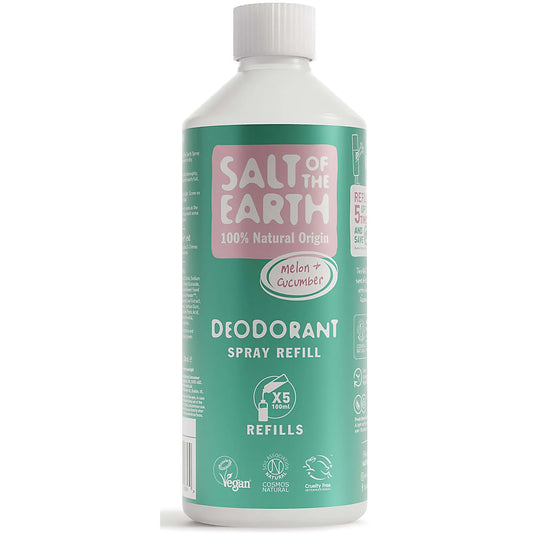 Melon and Cucumber Deodorant Spray Refill 500ml
