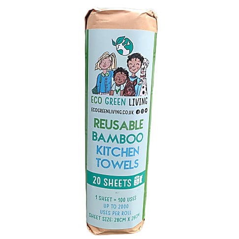 Reusable Bamboo Kitchen Towels
