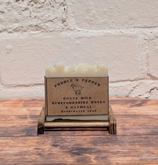 Goats Milk Honey & Oatmeal Soap