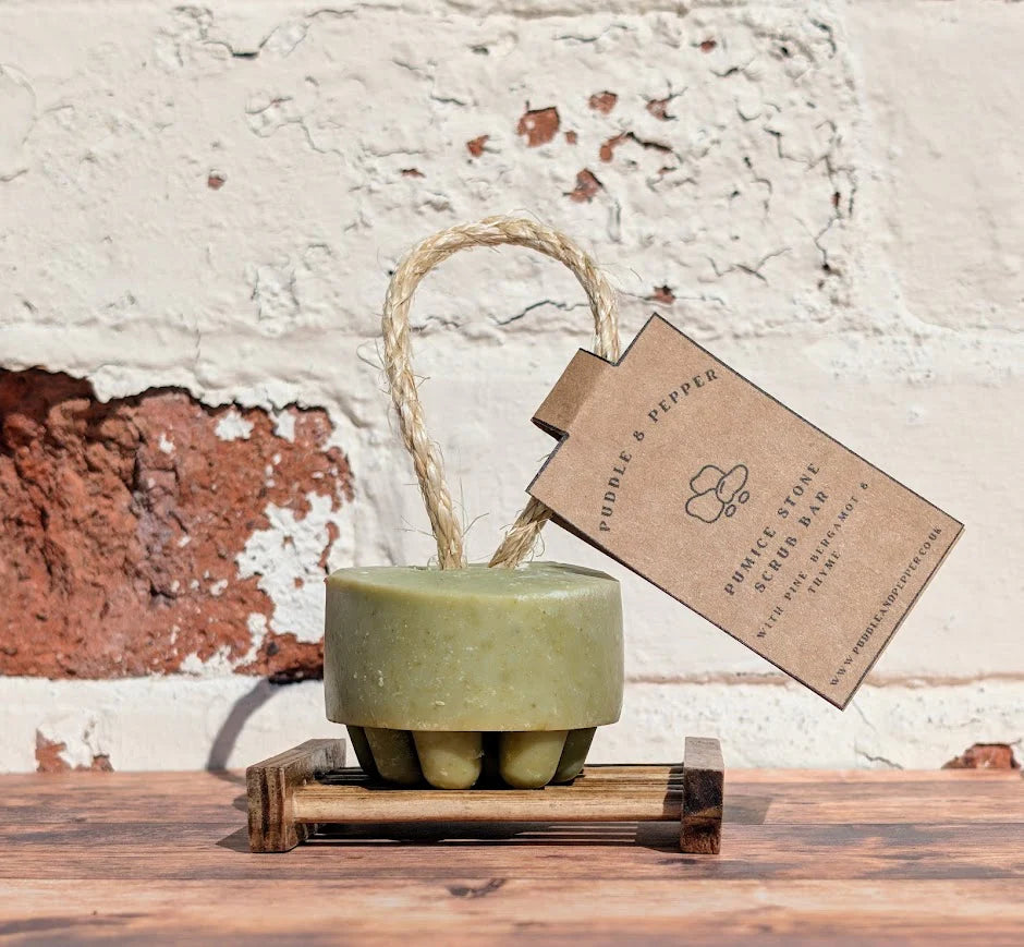 Pumice Stone Scrub Bar Soap
