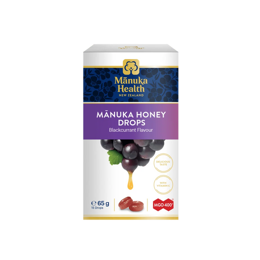 Manuka Honey & Blackcurrant Drops