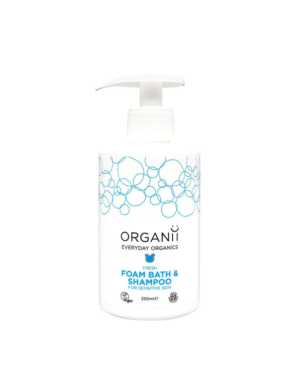 Fresh Foam Bubble Bath & Shampoo For Sensitive Skin