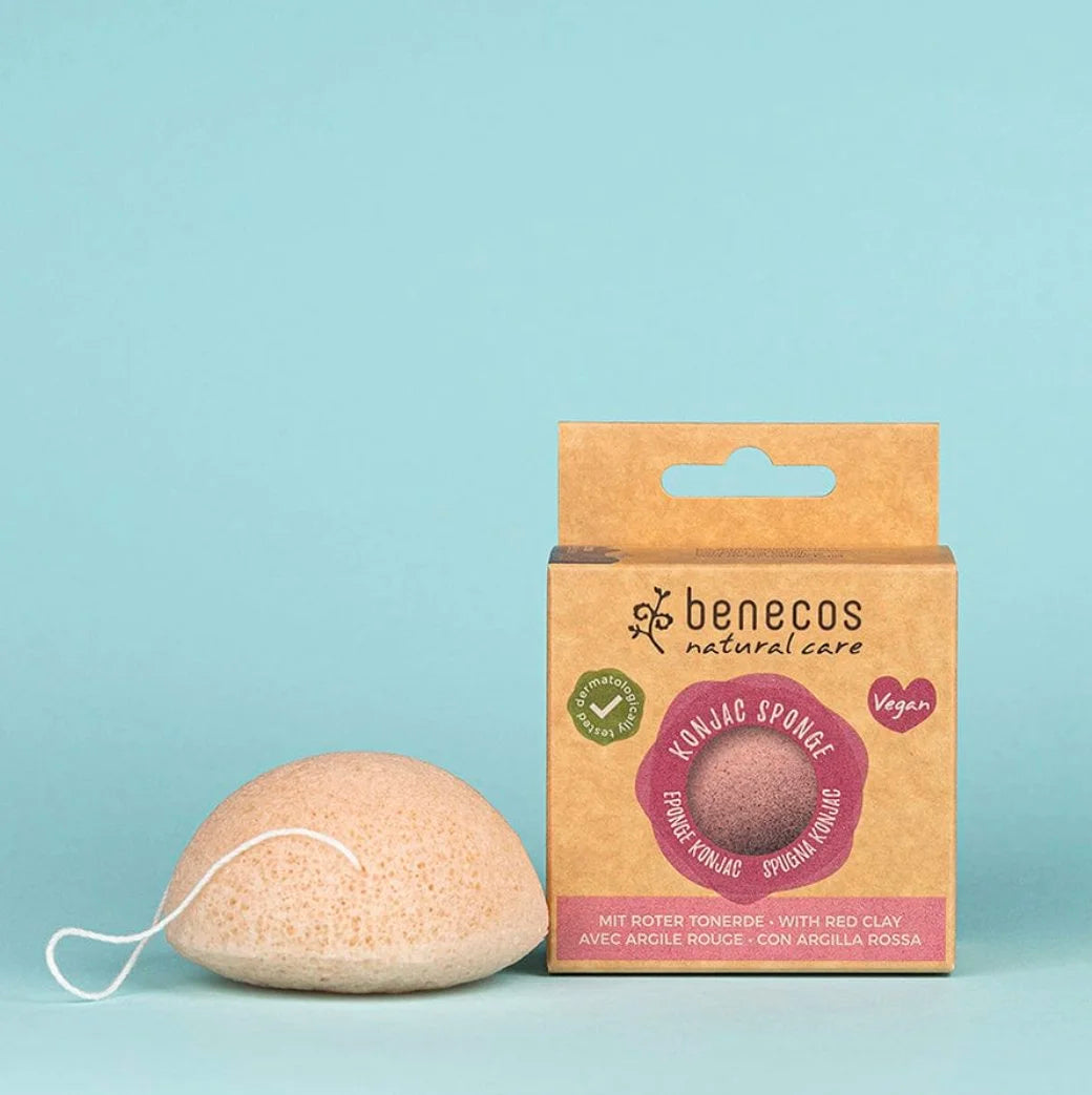 Red Clay Konjac Sponge