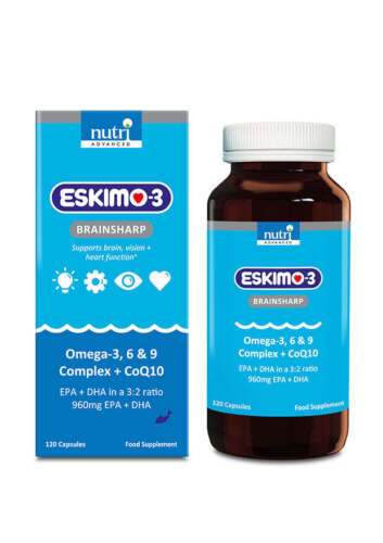 Eskimo-3 Brainsharp 120 Capsules