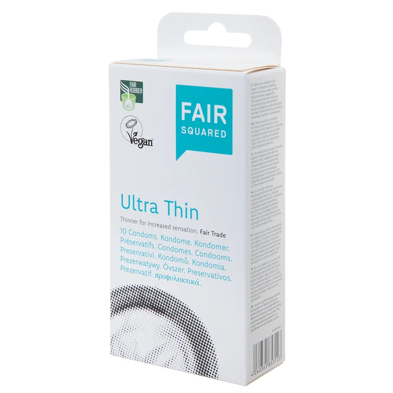 Fair Squared Ultra Thin Condoms 10 pack