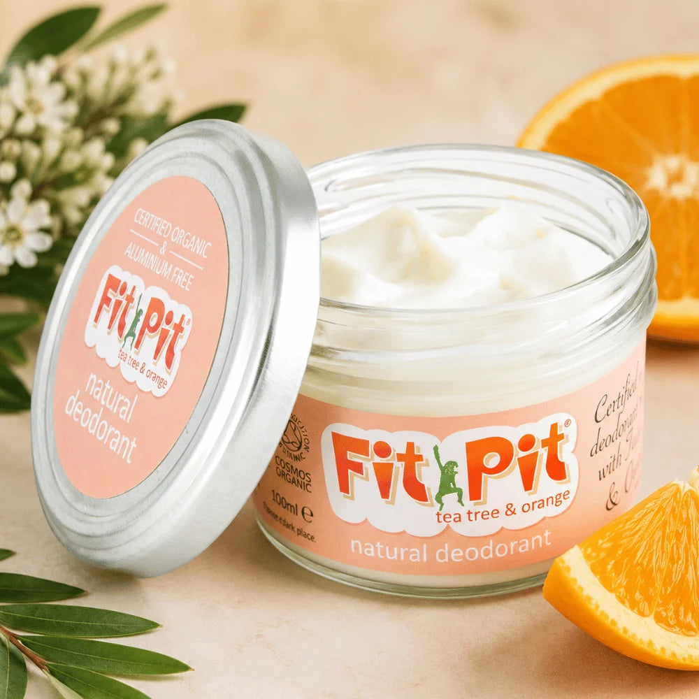 Fit Pit Tea Tree & Orange Natural Organic Deodorant