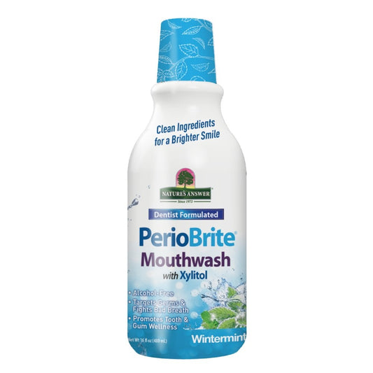 PerioBrite Wintermint Mouthwash with Xylitol 480ml