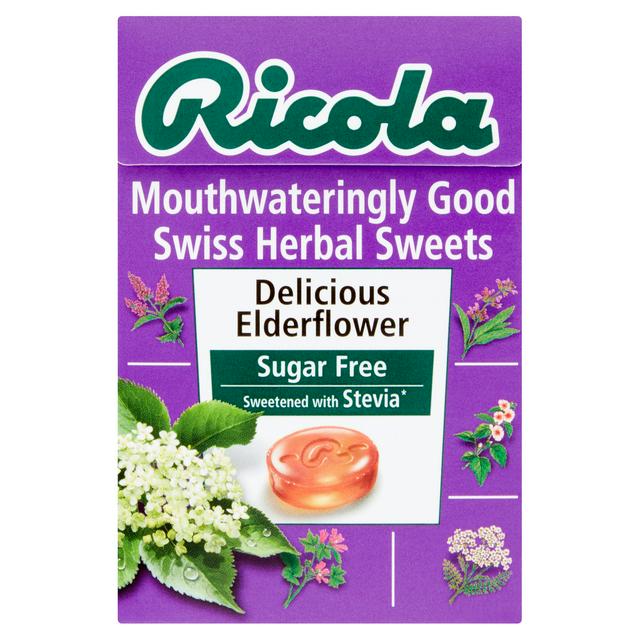 Ricola Swiss Herbal Sweets Elderflower