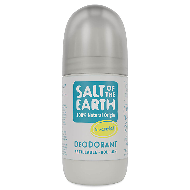 Unscented Refillable Roll-on Deodorant