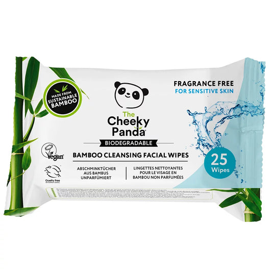 Bamboo facial cleansing wipes