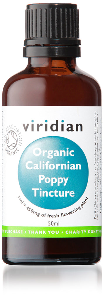 Organic California Poppy Tincture