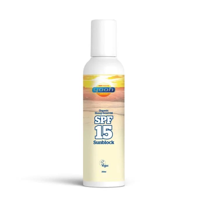 Organic Hemp Seed Oil Sunblock SPF15