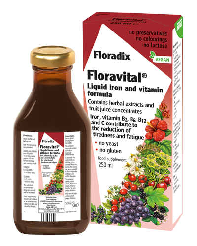 Floradix Floravital Liquid iron and vitamin formula