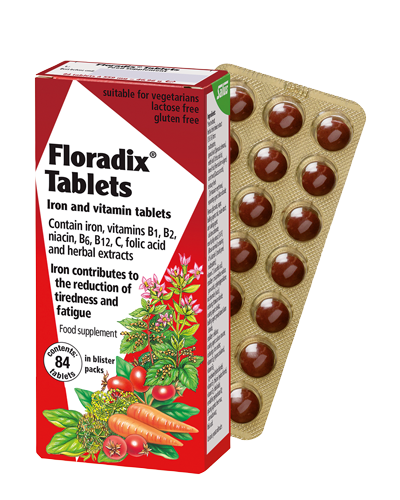 Floradix Tablets  Iron and Vitamin Tablets