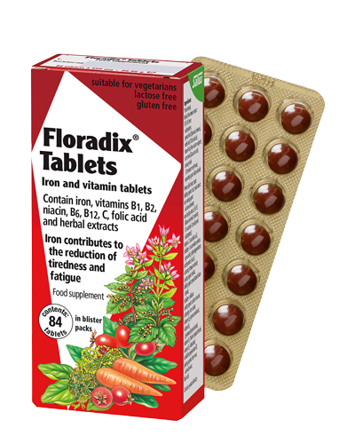 Floradix Tablets  iron and vitamin formula