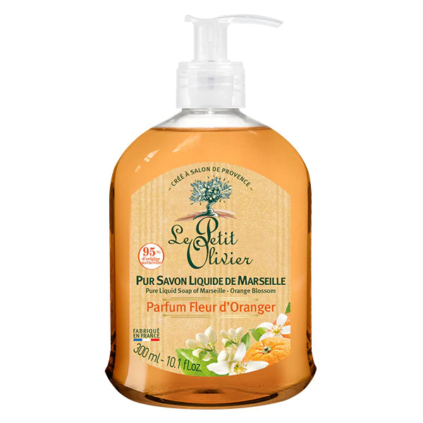 Pure Liquid Soap of Marseille- Orange Blossom Perfume