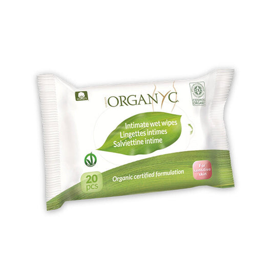 Organic Cotton Intimate Wet Wipes