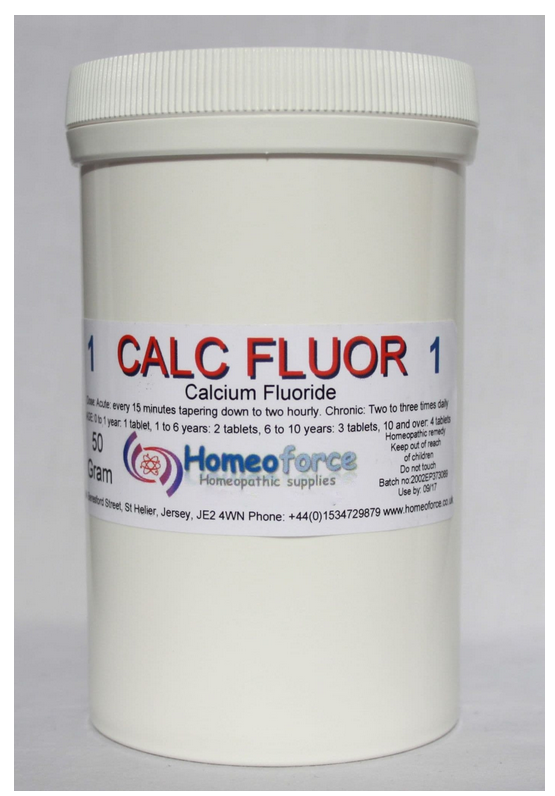 Schuessler Tissue Salts Calc Fluor