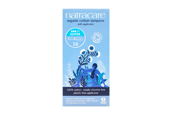 Organic Tampons with Applicator - Super