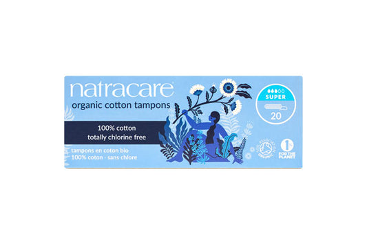 Organic Cotton Tampons - Super