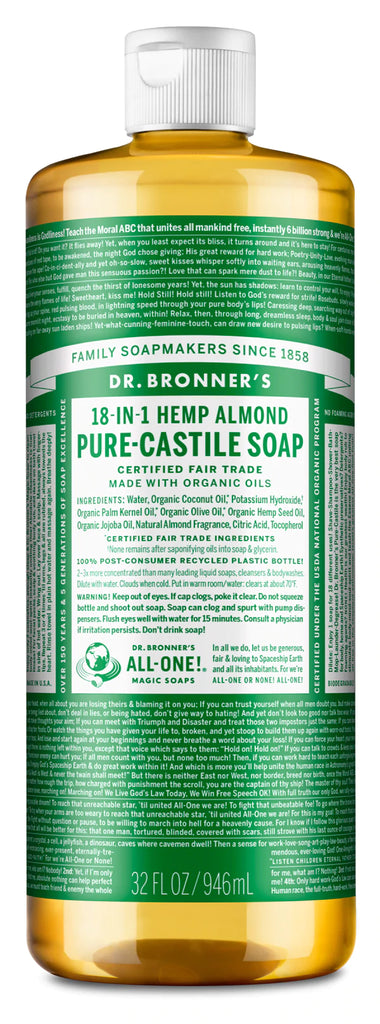 Pure-Castile Soap Hemp Almond
