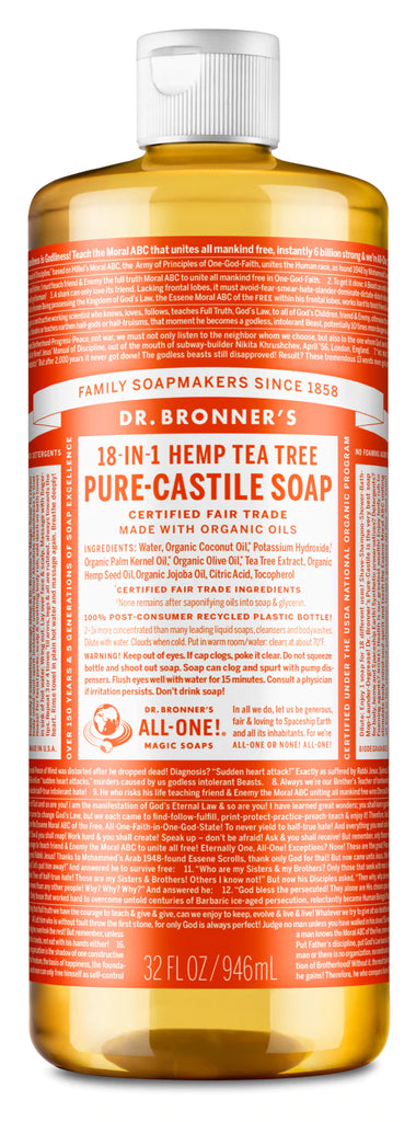 Pure-Castile Soap Tea Tree