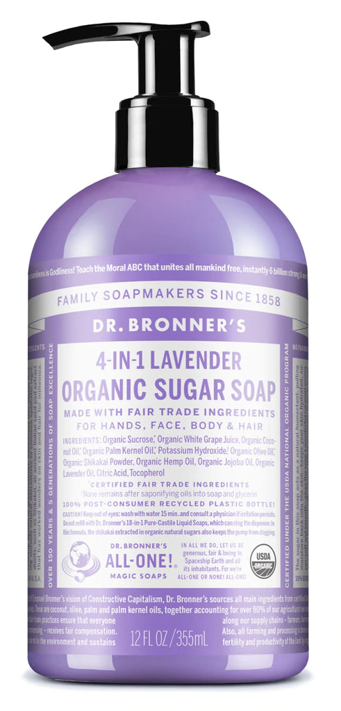 Organic Sugar Soap Lavender