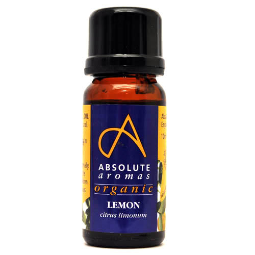 Absolute Aromas Lemon Organic Essential Oil 10ml