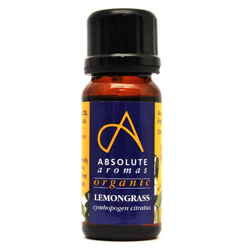 Absolute Aromas Lemongrass Organic Essential Oil 10ml
