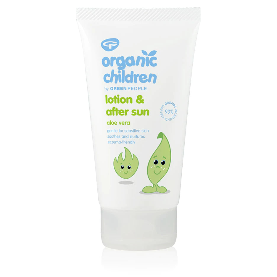 Organic Childrens Aloe Vera and Calendula After Sun Lotion