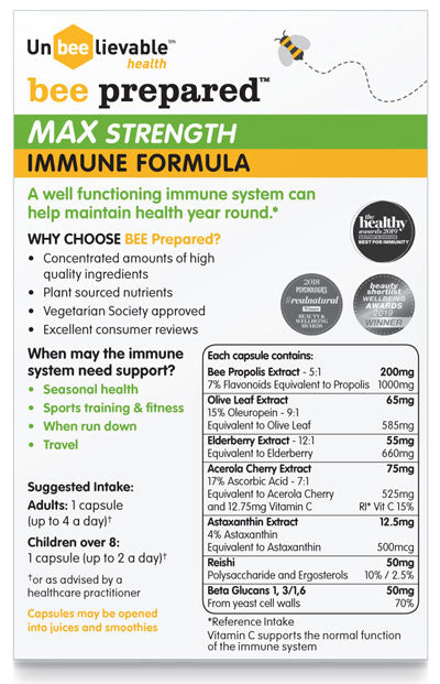 Bee Prepared Max Strength Immune Formula