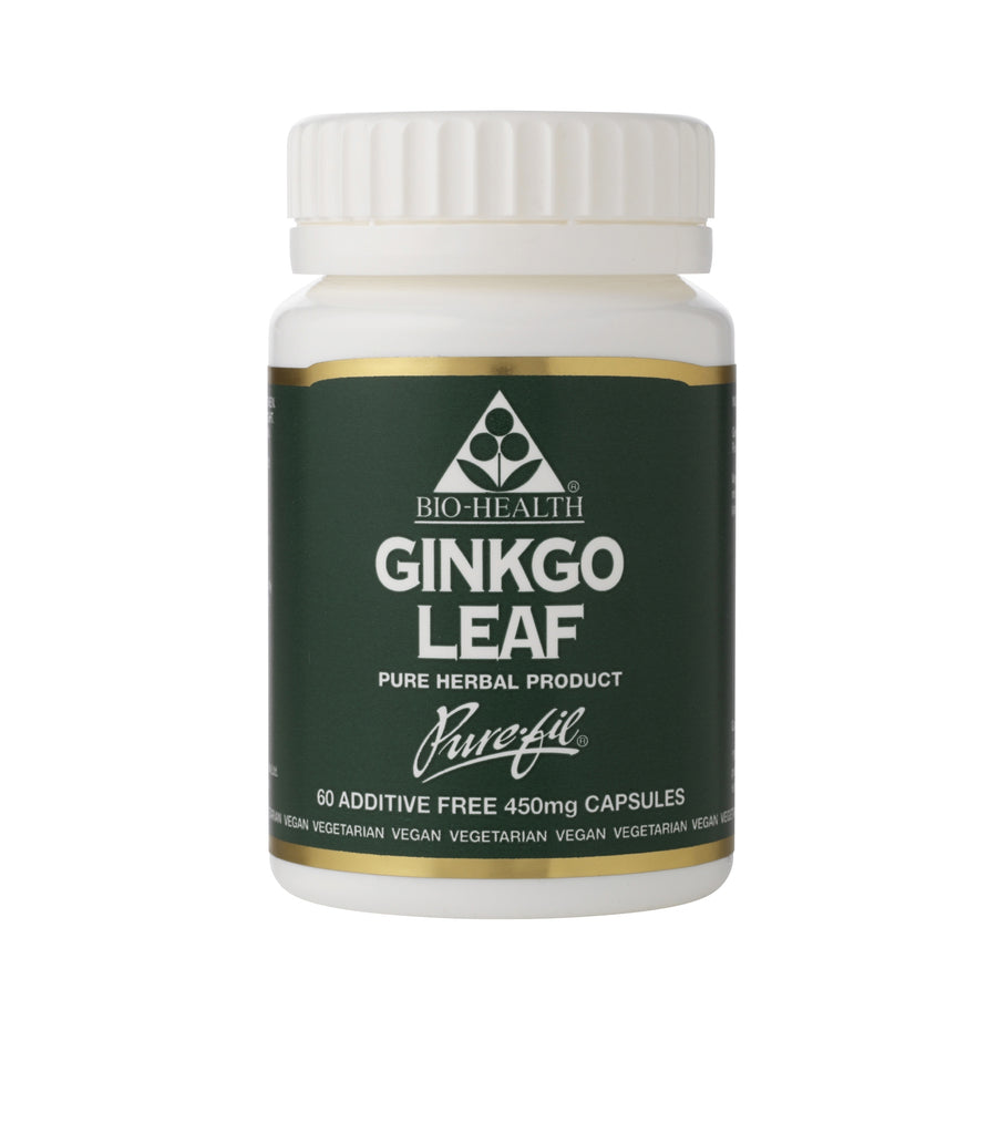 Bio Health - Ginkgo Leaf (450mg) Capsules