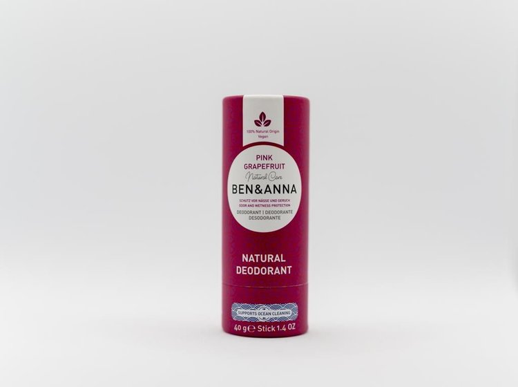Ben & Anna Natural Deodorant Pink Grapefruit