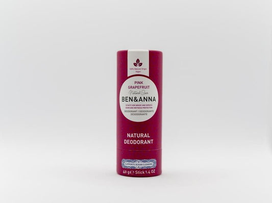 Ben & Anna Natural Deodorant Pink Grapefruit