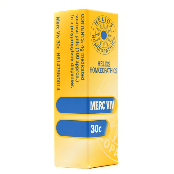 Helios Homeopathy Merc Viv (30c) 4g
