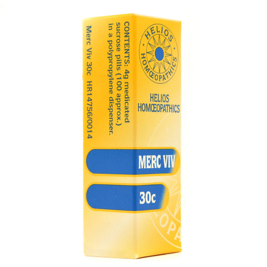 Helios Homeopathy Merc Viv (30c) 4g