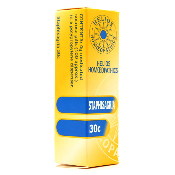 Helios Homeopathy Staphisagria (30c) 4g